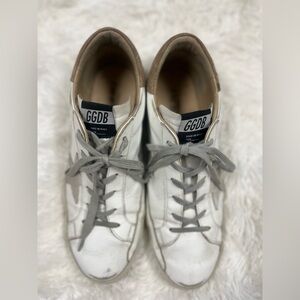 Golden Goose White distressed Fashion Sneakers sz42